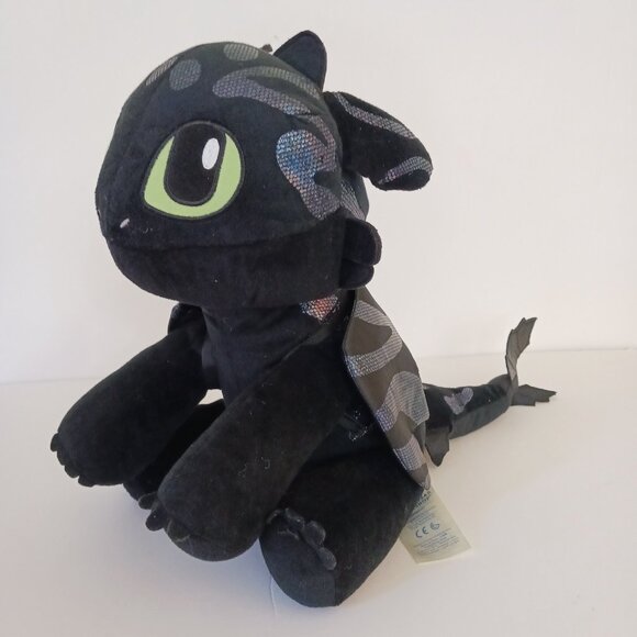 Build A Bear How To Train Your Dragon 14" Toothless Plush The Hidden World 2019 - Picture 2 of 13